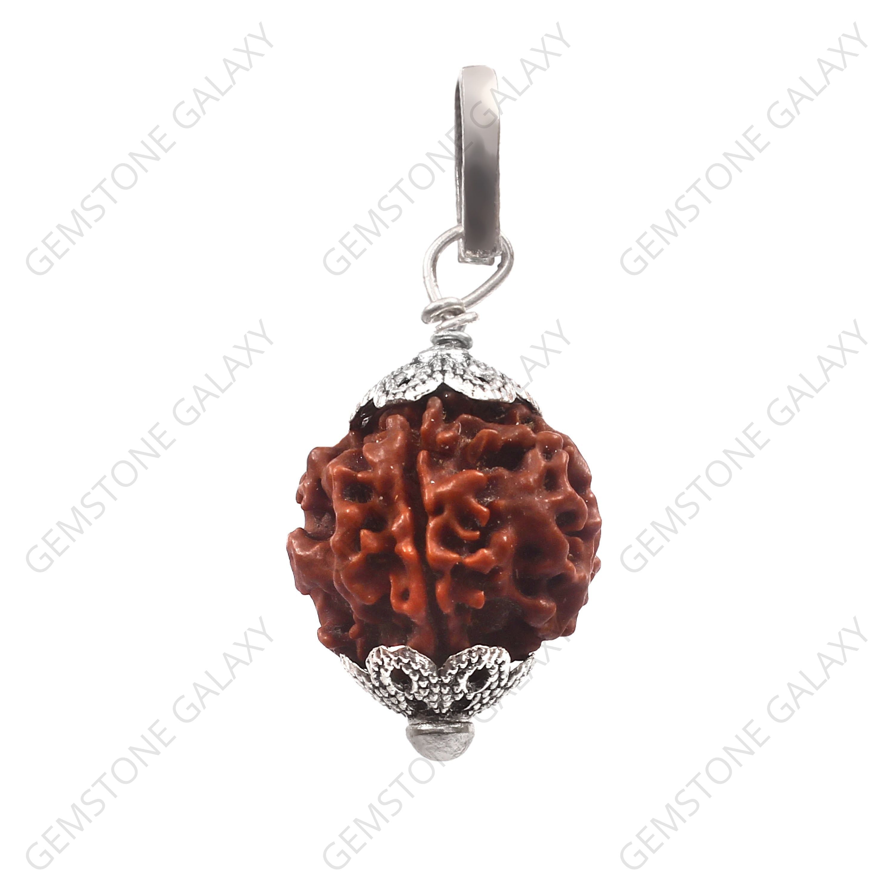 4 Mukhi Rudraksha Pendant