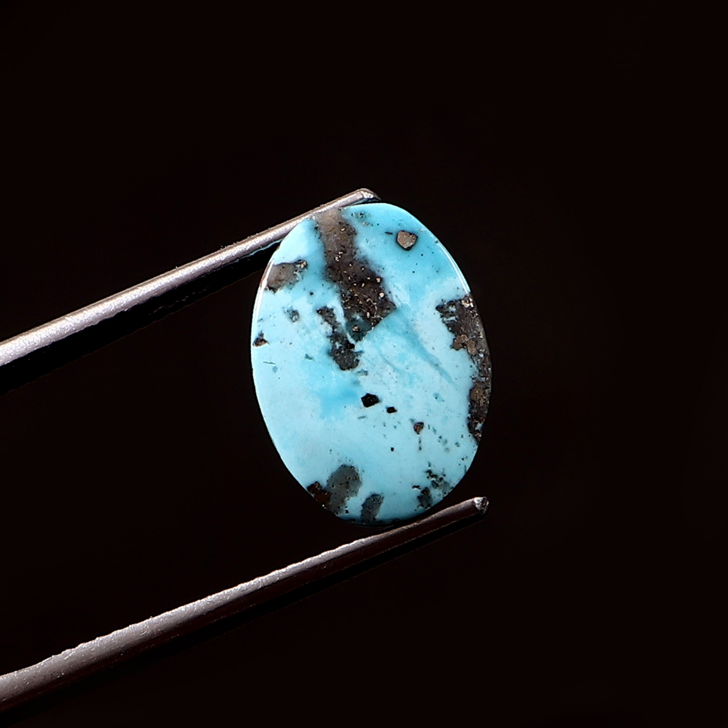 Irani Turquoise (Firoza) (6.75 Carat/ 7.40 Ratti )