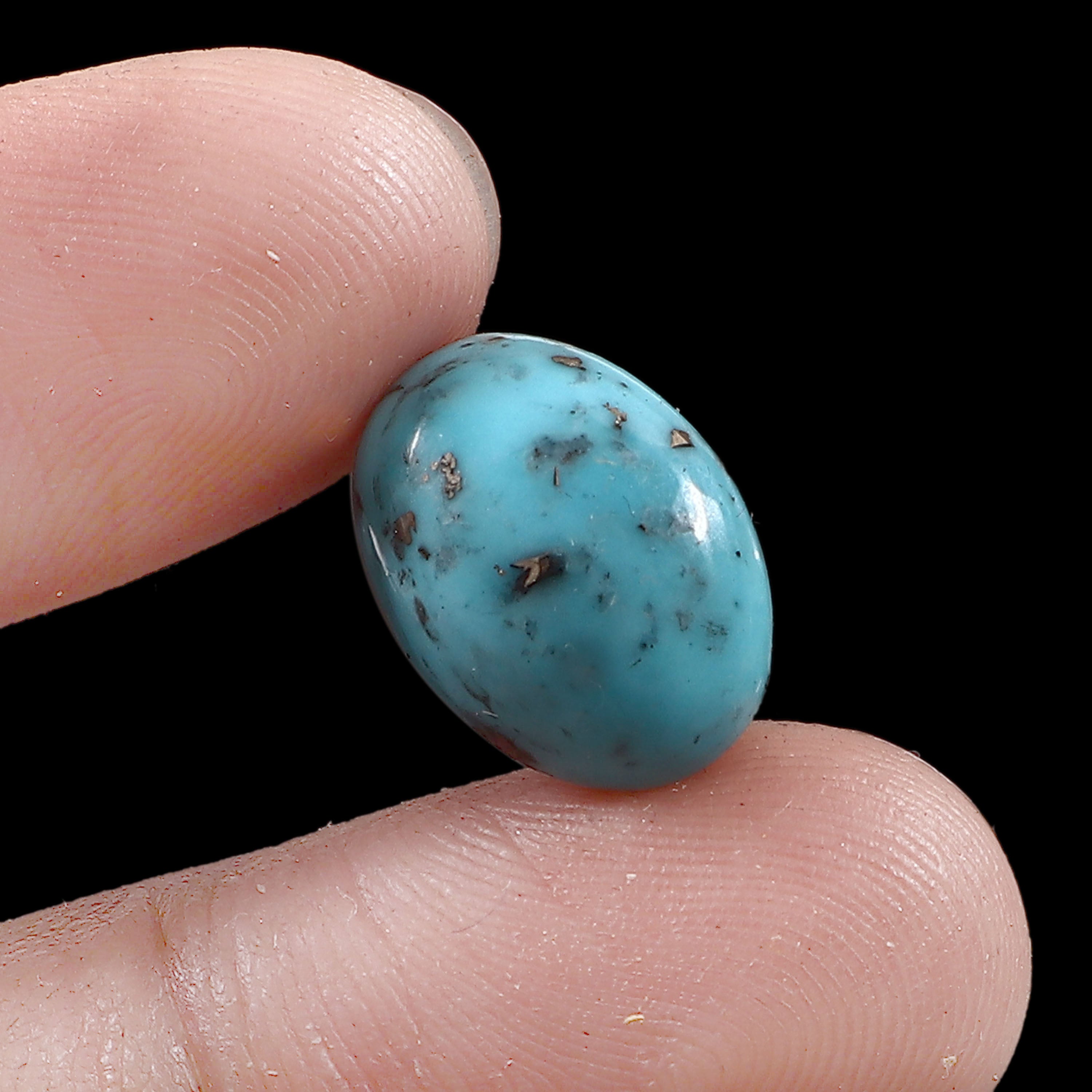 Irani Turquoise (Firoza) ( 6 Carat/ 6.58 Ratti )