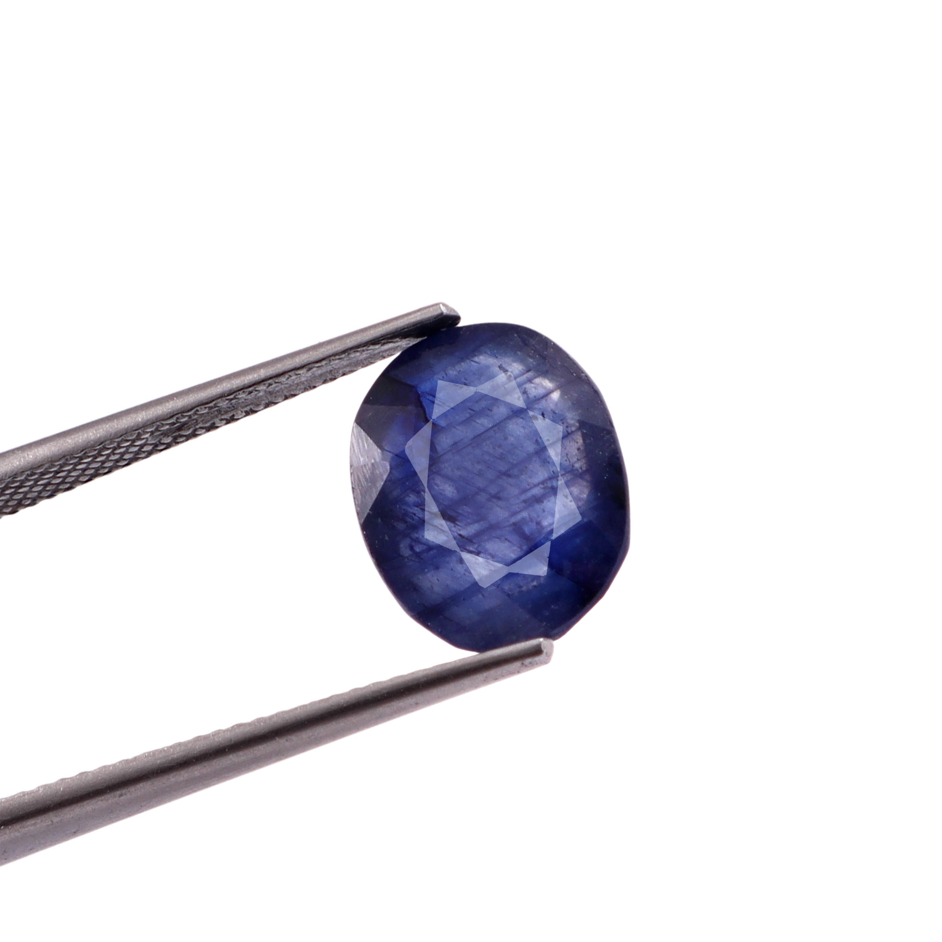 Blue Sapphire (Neelam) (6.35 Carat, 6.97 Ratti)