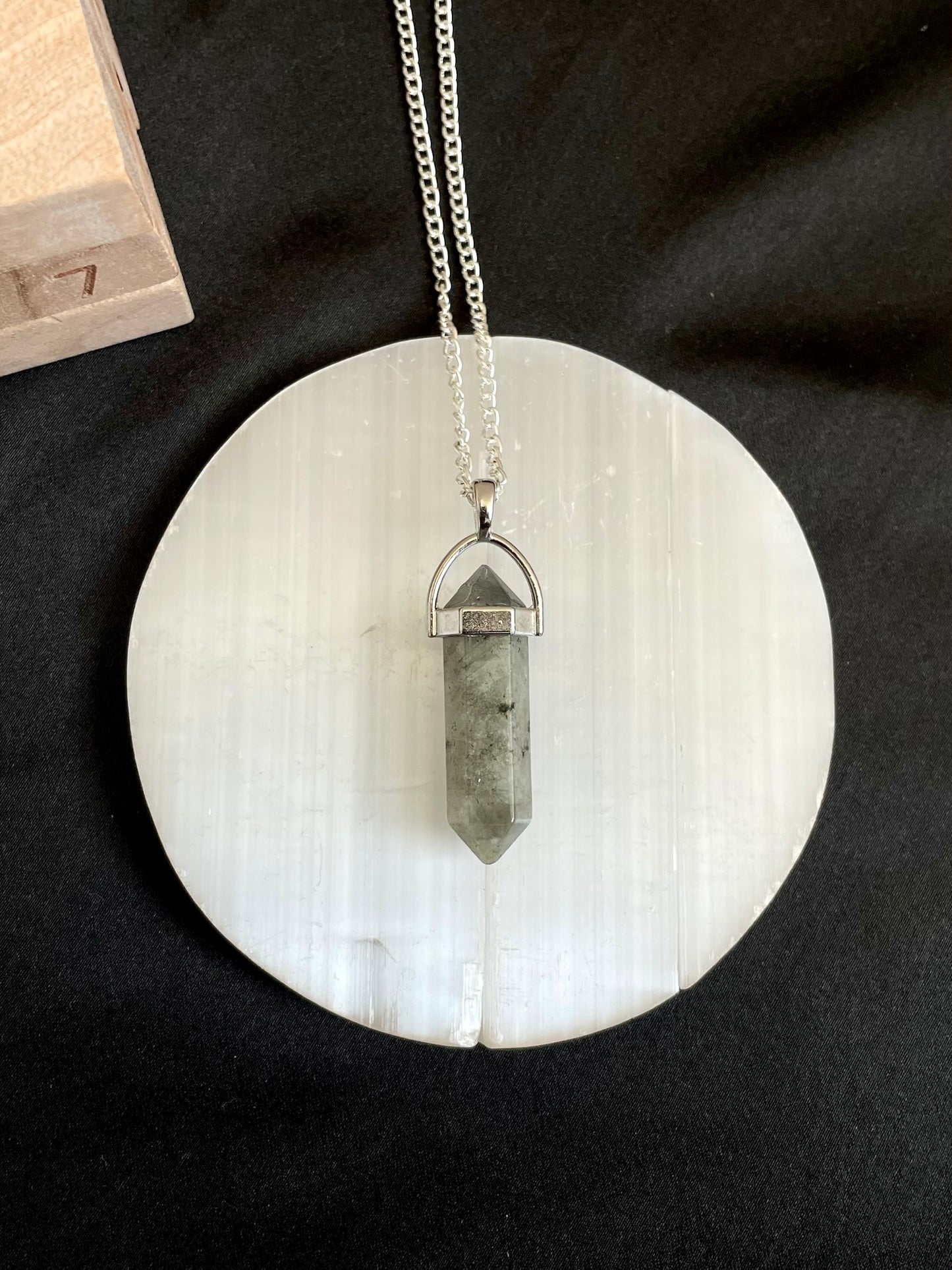 Labradorite Pencil Pendant