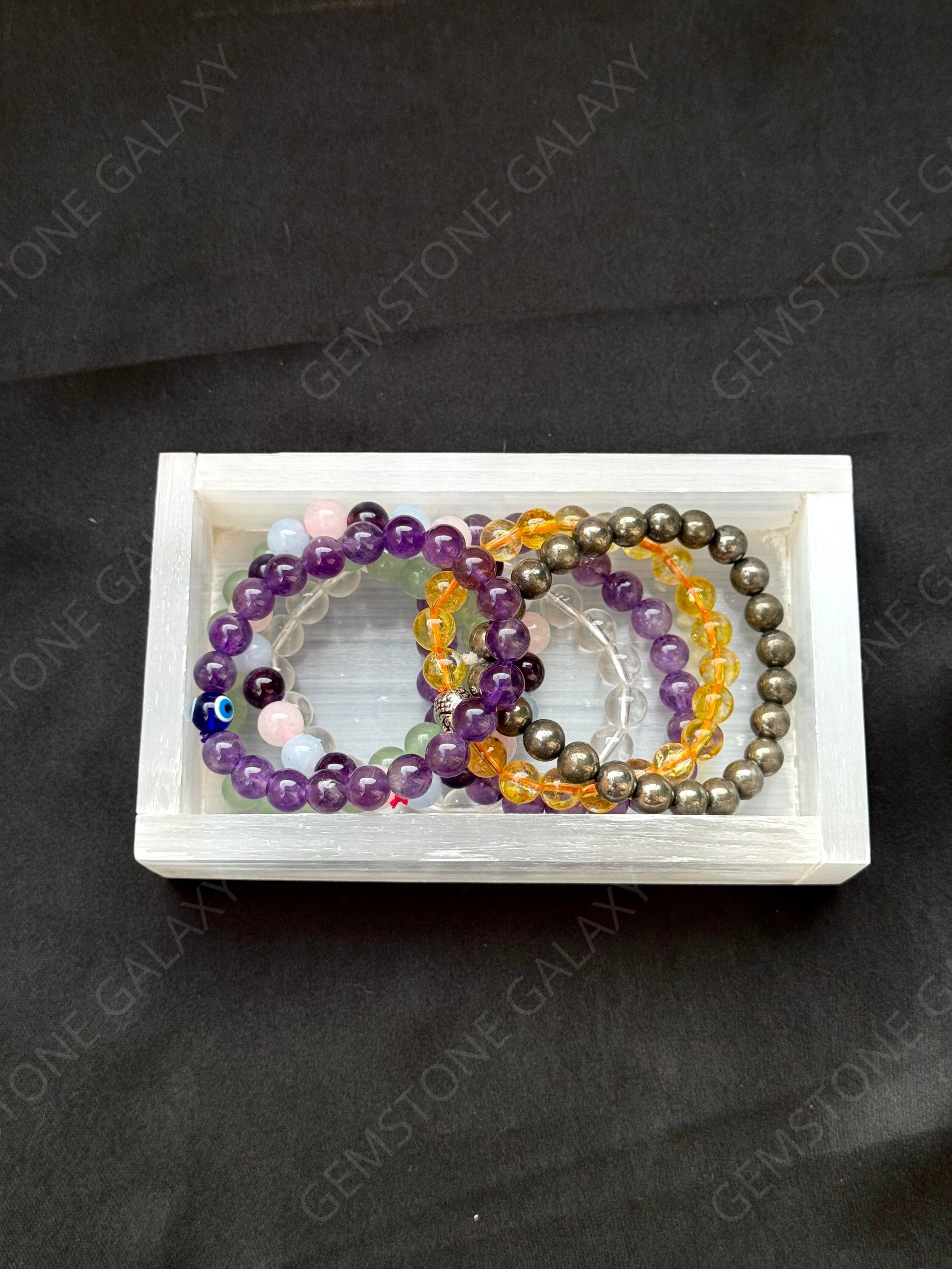 Rectangular Selenite Tray for Charging