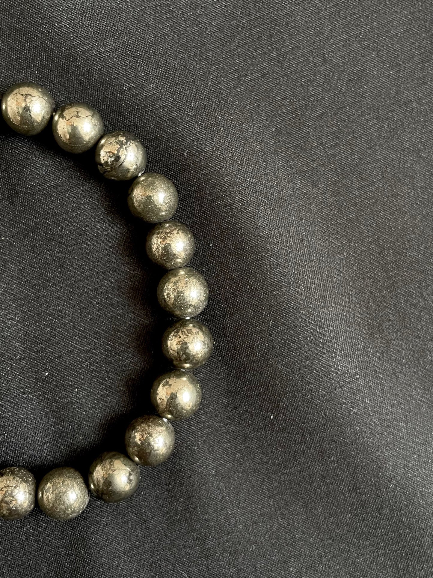 Pyrite Bracelet (8mm)