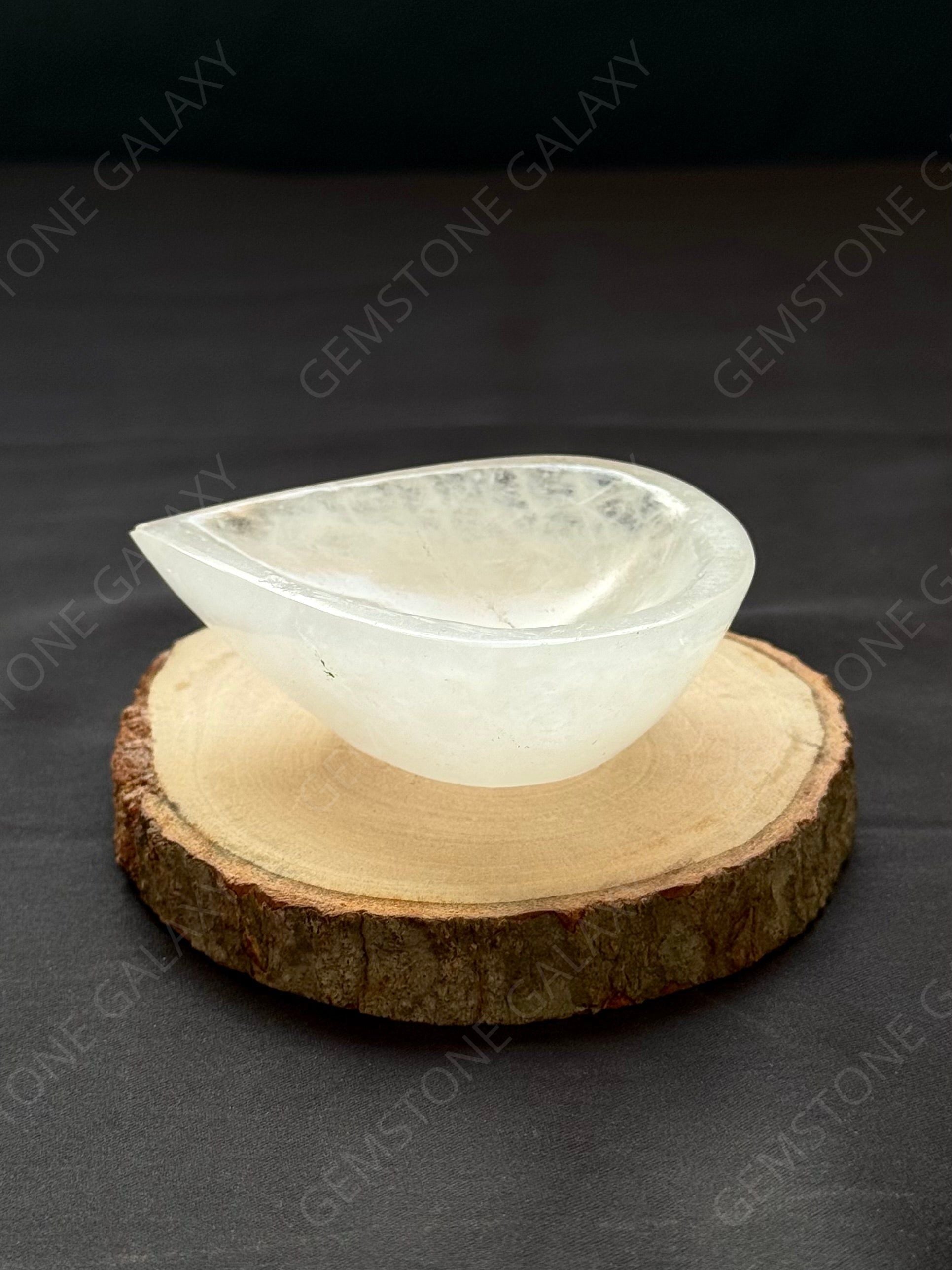 Clear Quartz Diya