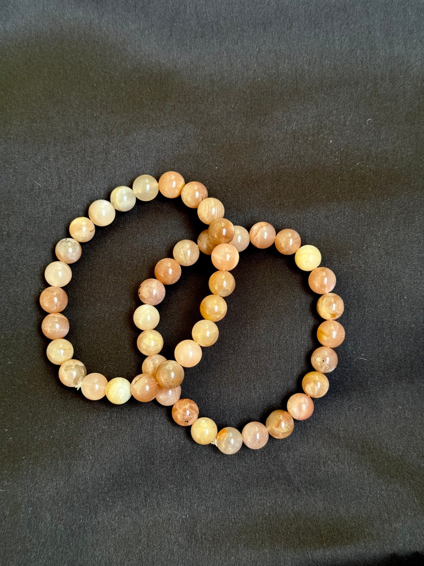 Peach Moonstone Bracelet