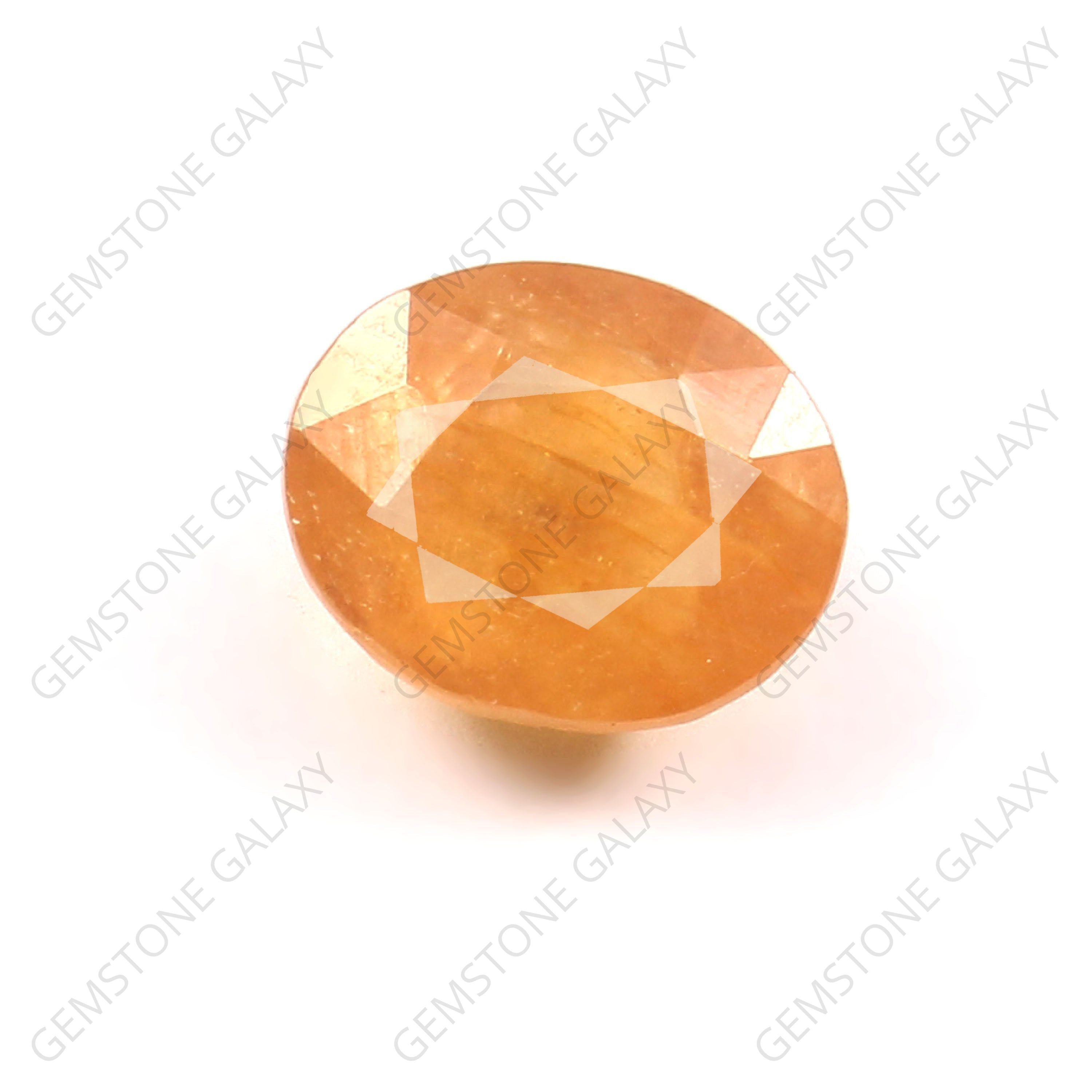 Yellow Sapphire (Pukhraj) (7.7 Carat, 8.45 Ratti)