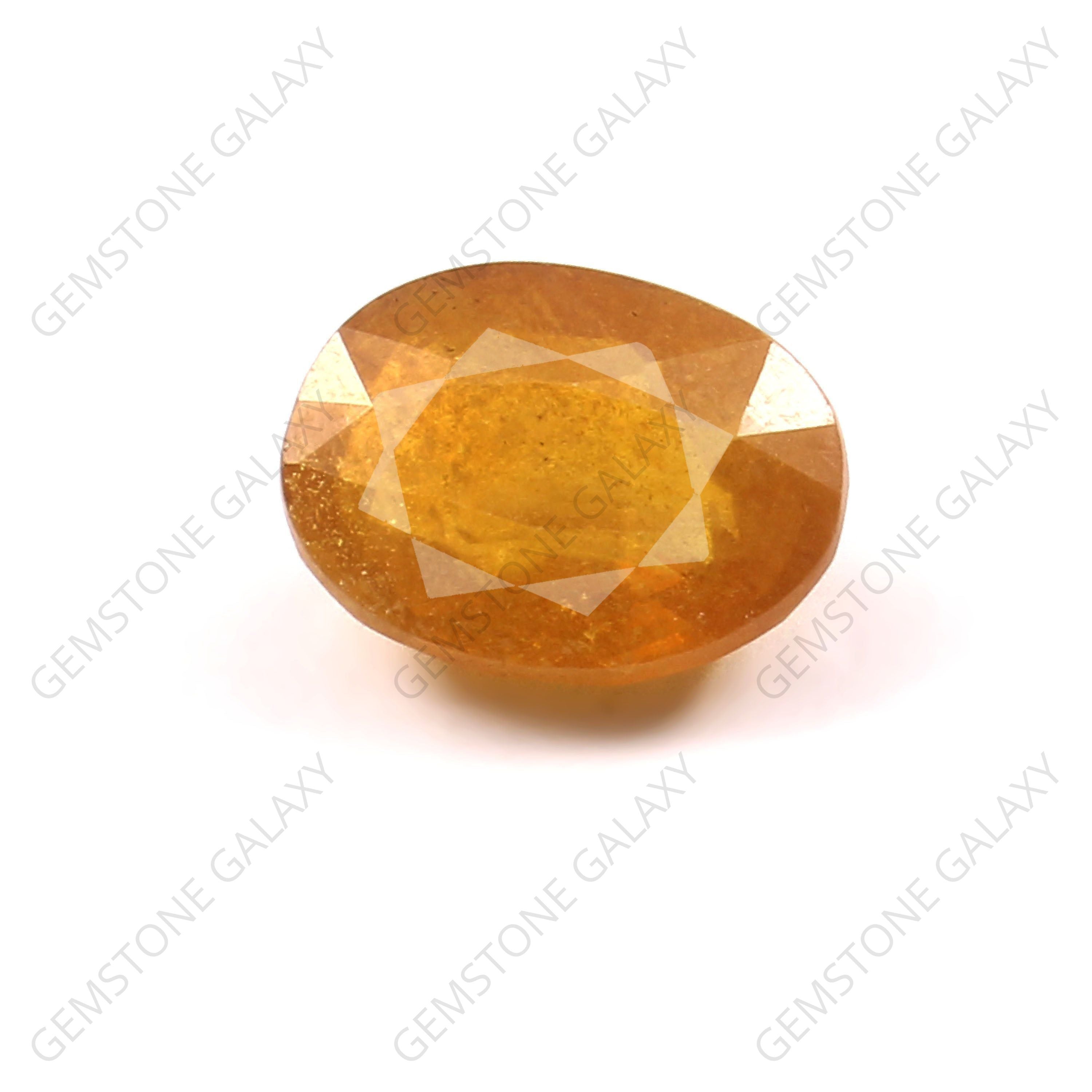 Yellow Sapphire (Pukhraj) (5.7 Carat, 6.25 Ratti)