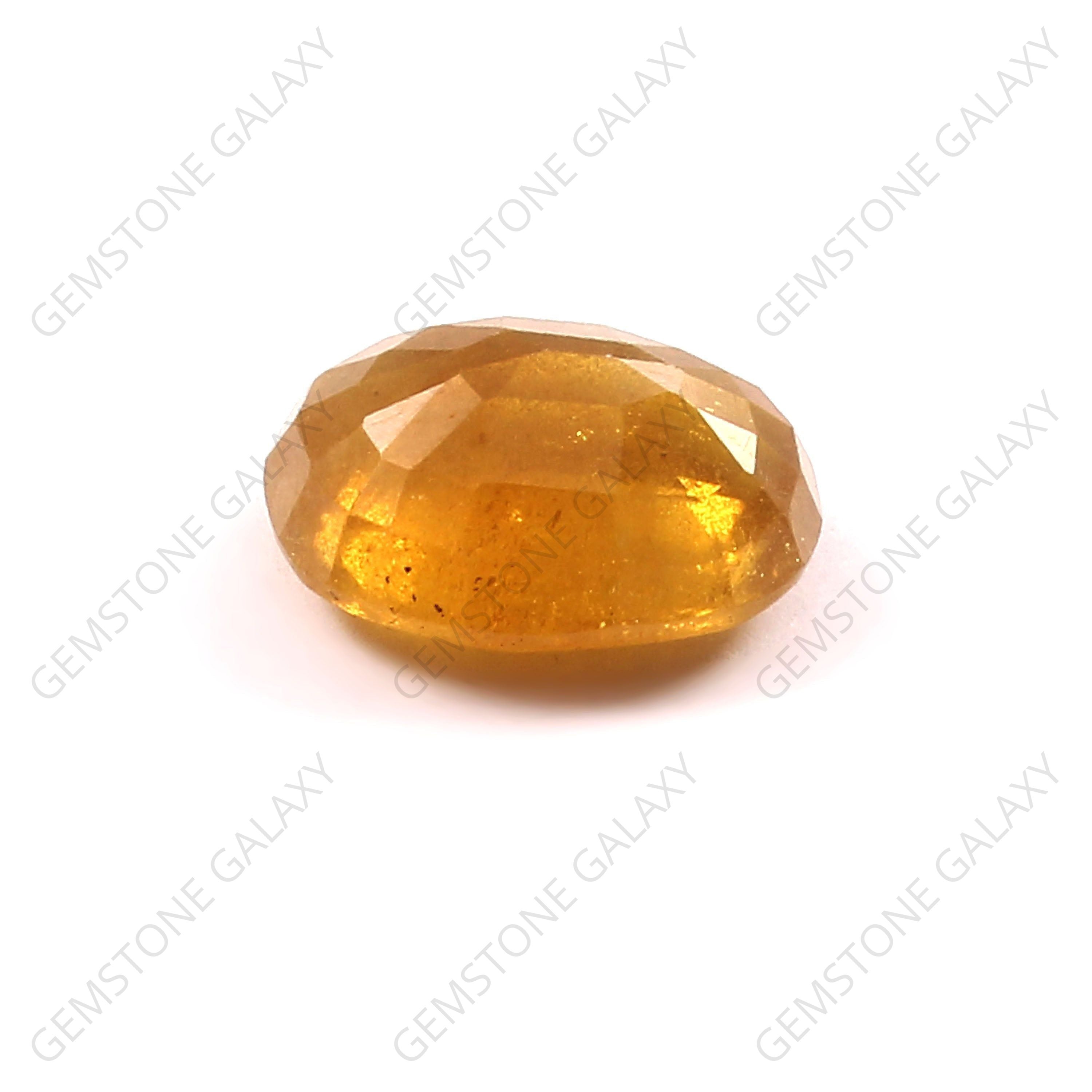 Yellow Sapphire (Pukhraj) (5.7 Carat, 6.25 Ratti)