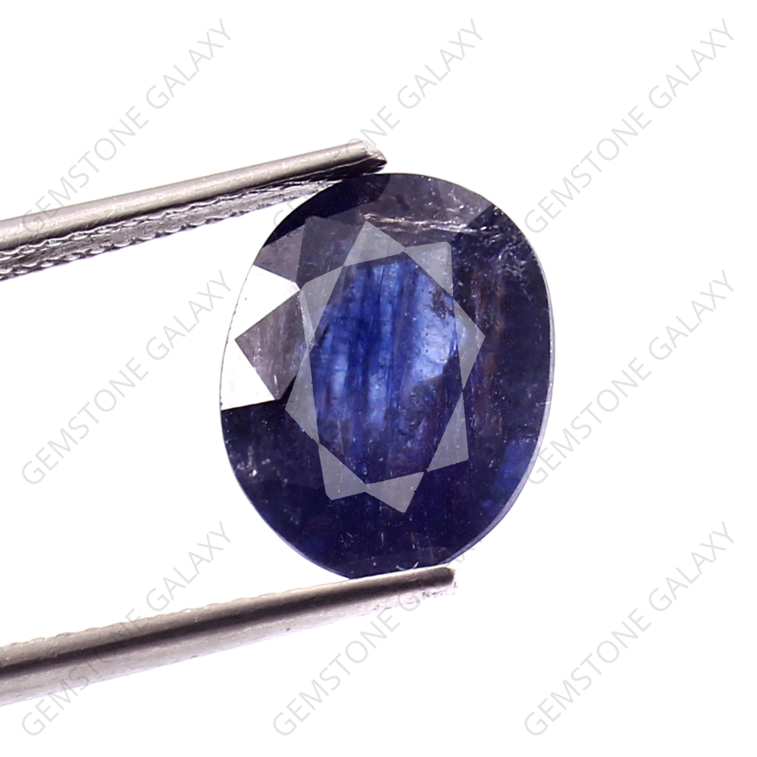 Blue Sapphire (Neelam) (5.90 Carat, 6.47 Ratti)