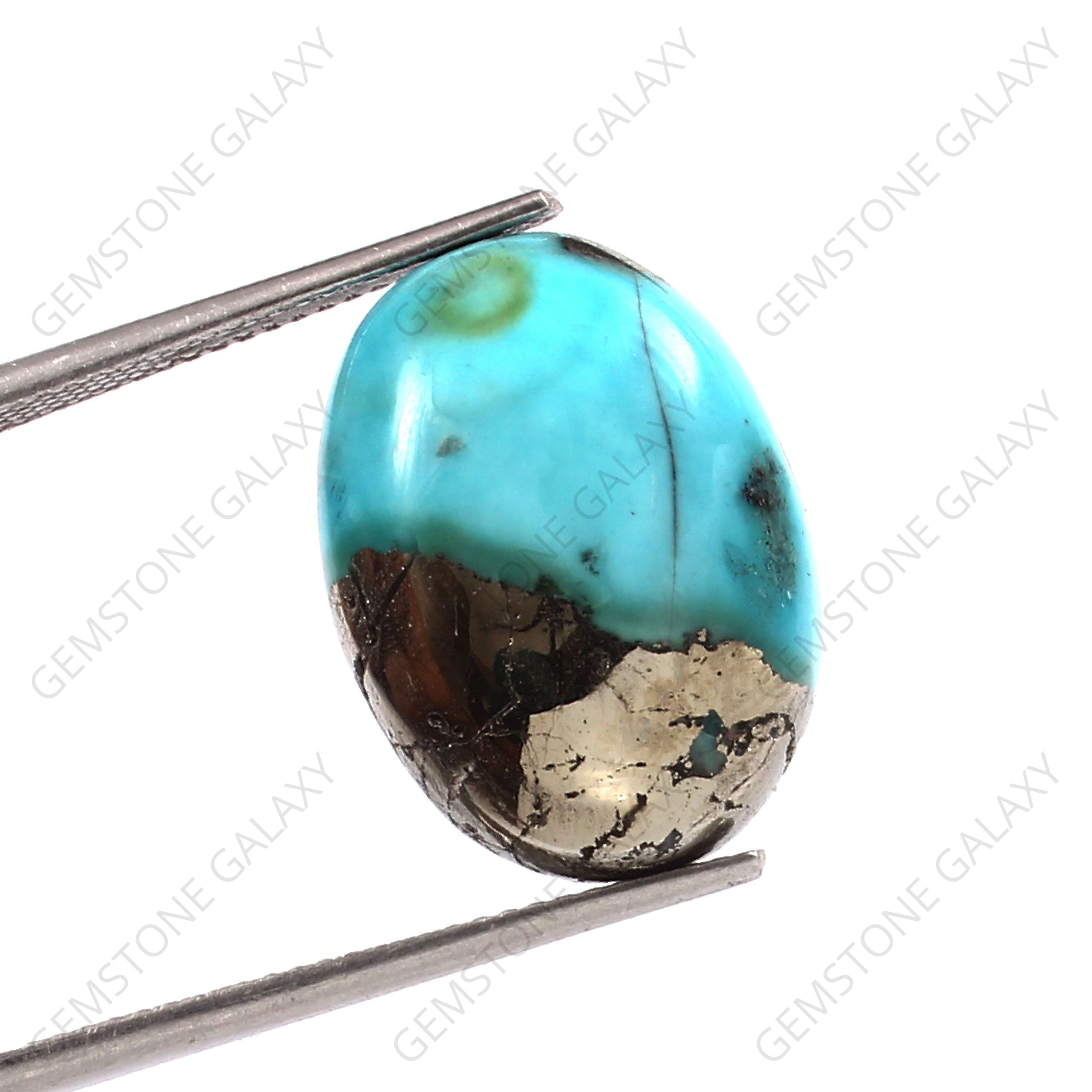Irani Turquoise (Firoza) ( 14.15 Carat/ 15.52 Ratti)