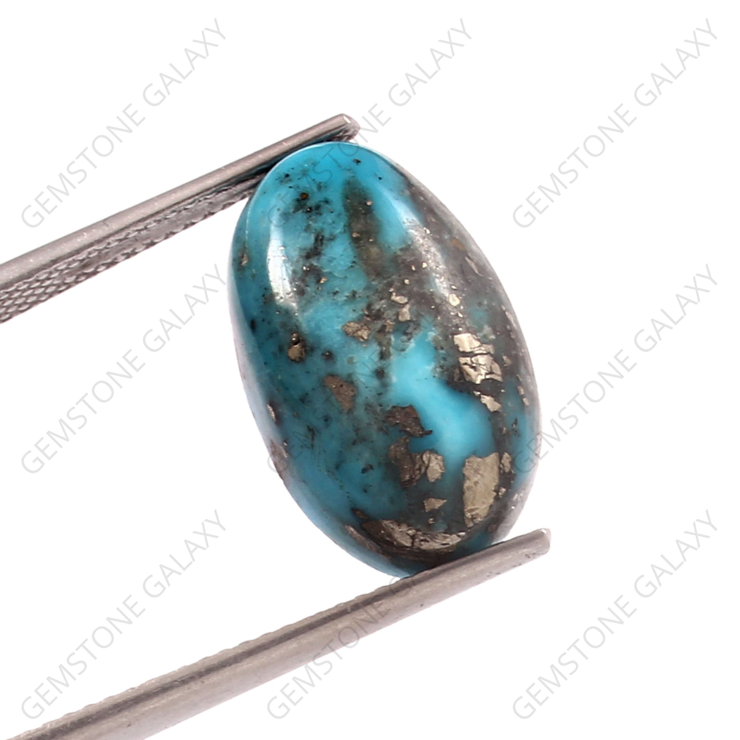 Irani Turquoise (Firoza) ( 8.8 Carat/ 9.65 Ratti)