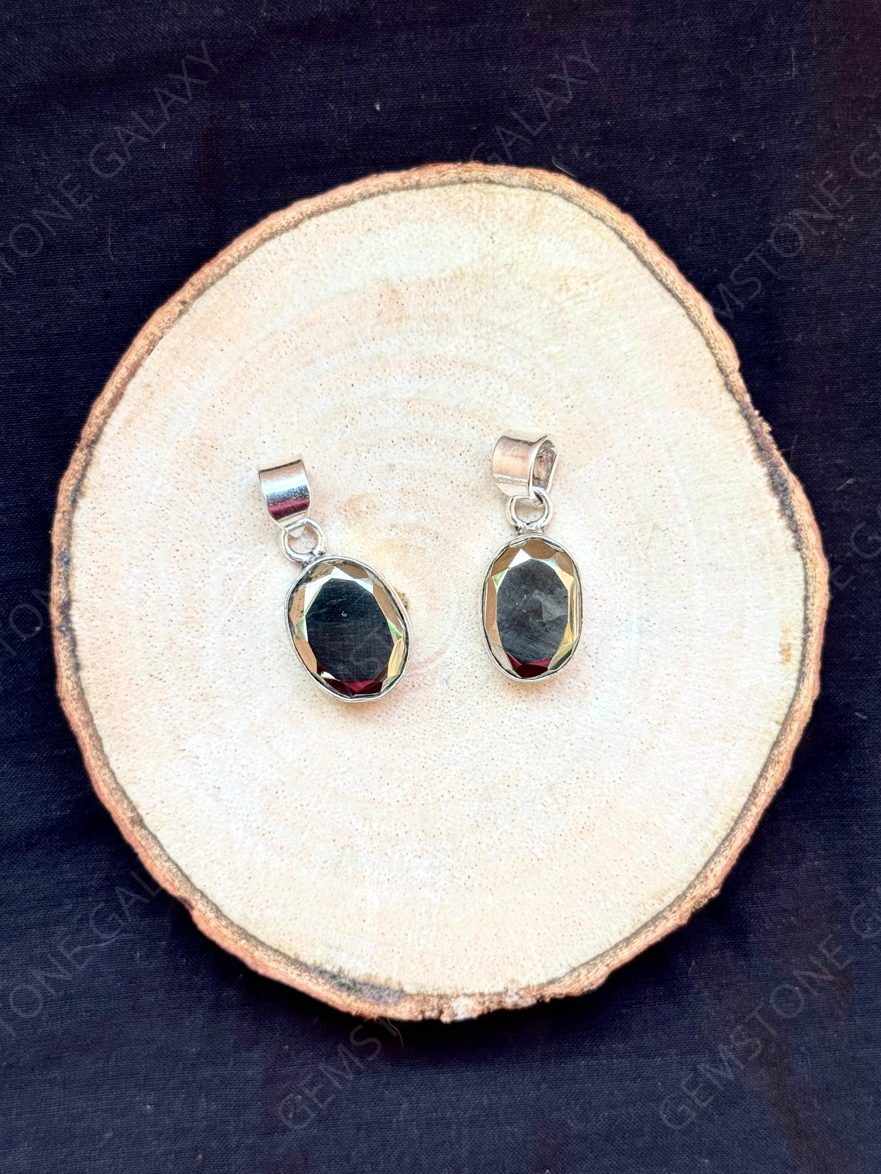 Pyrite Diamond Cut Pendant