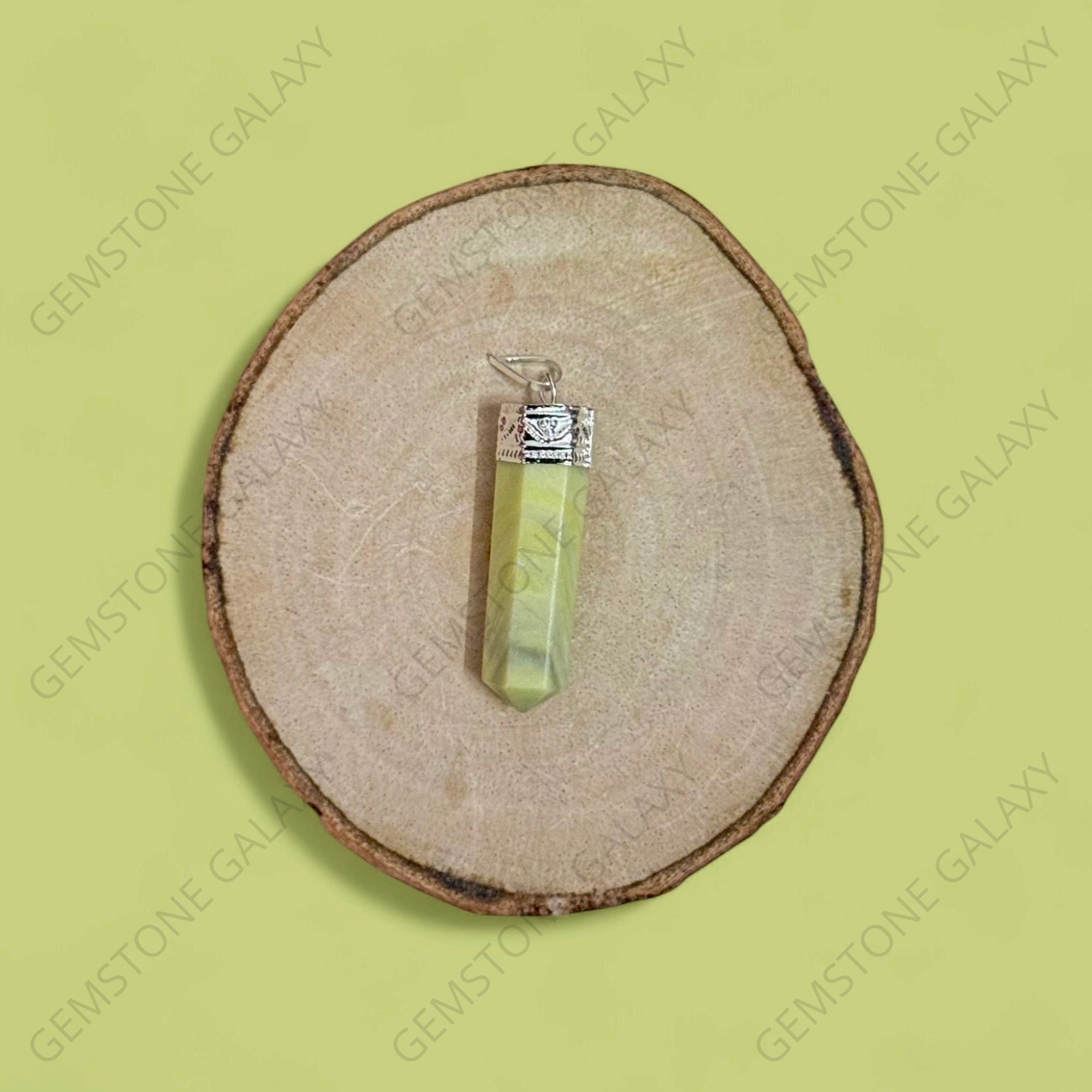 Serpentine Pencil Pendant