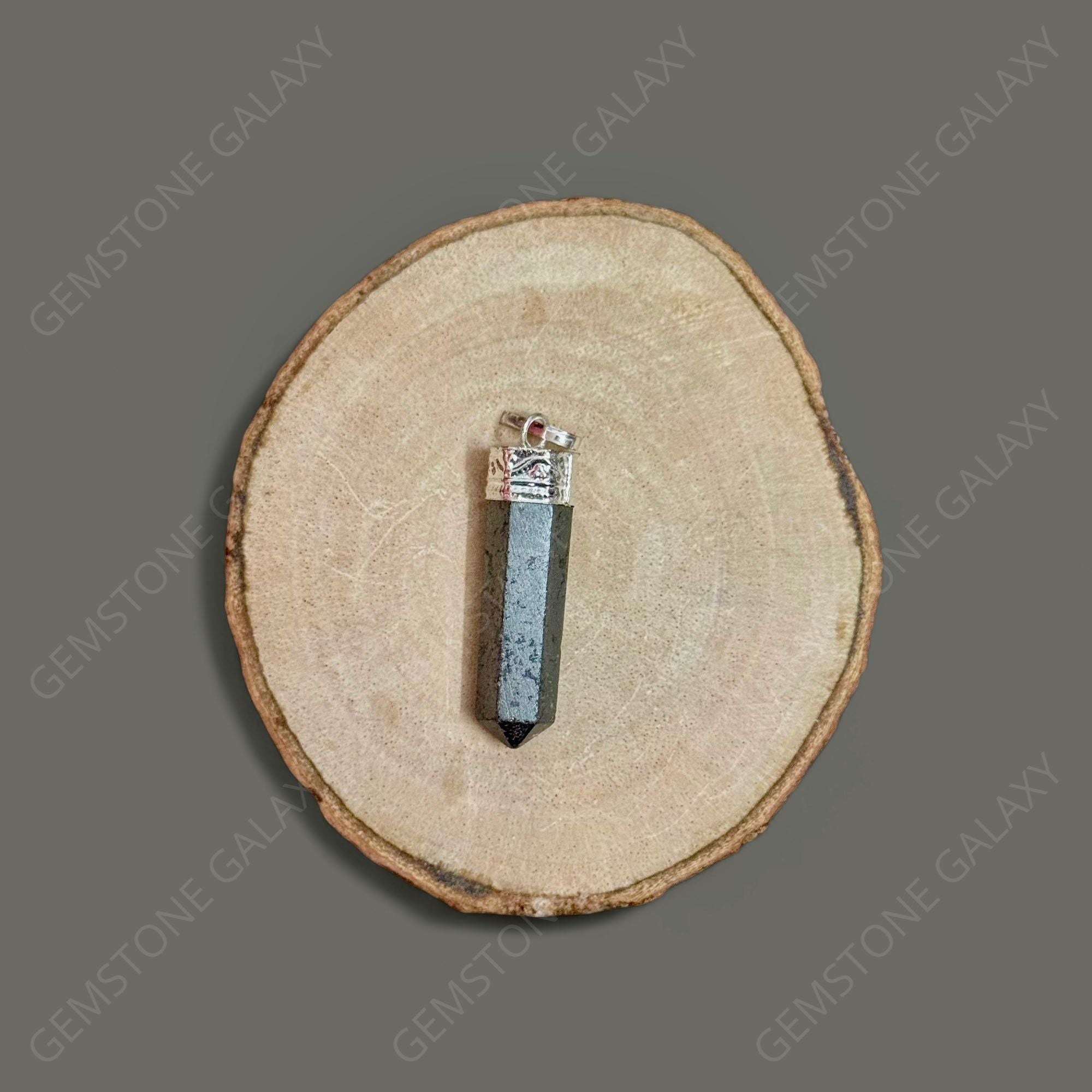 Hematite Pencil Pendant