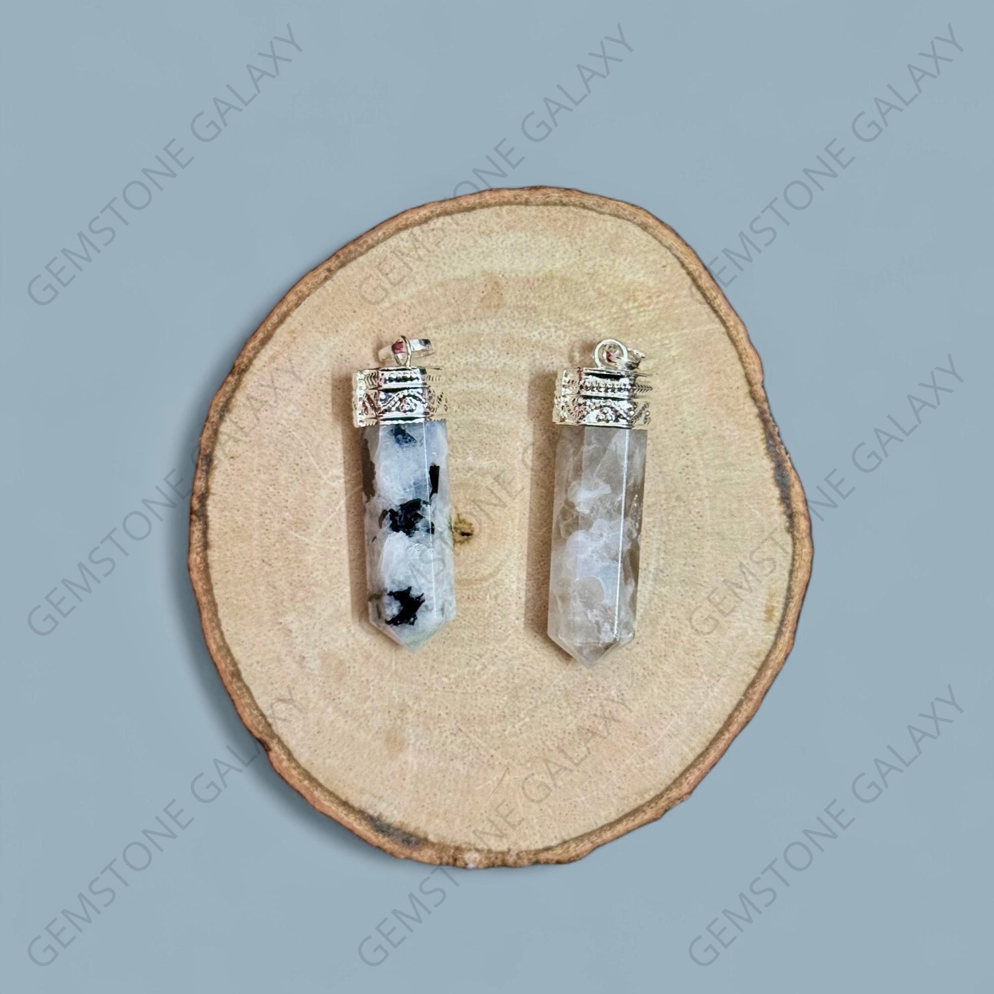 Moonstone Pencil Pendant