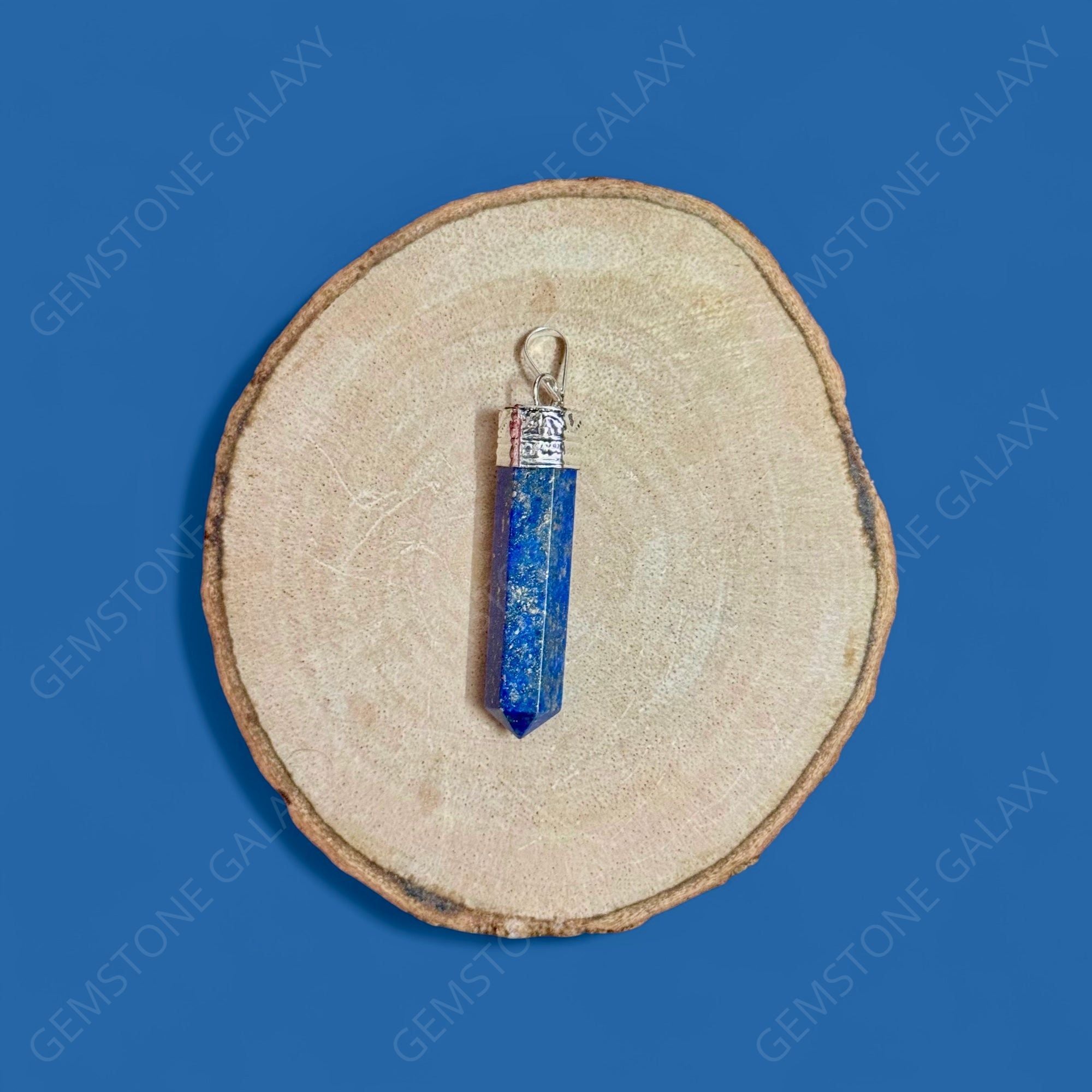 Lapis Lazuli Pencil Pendant