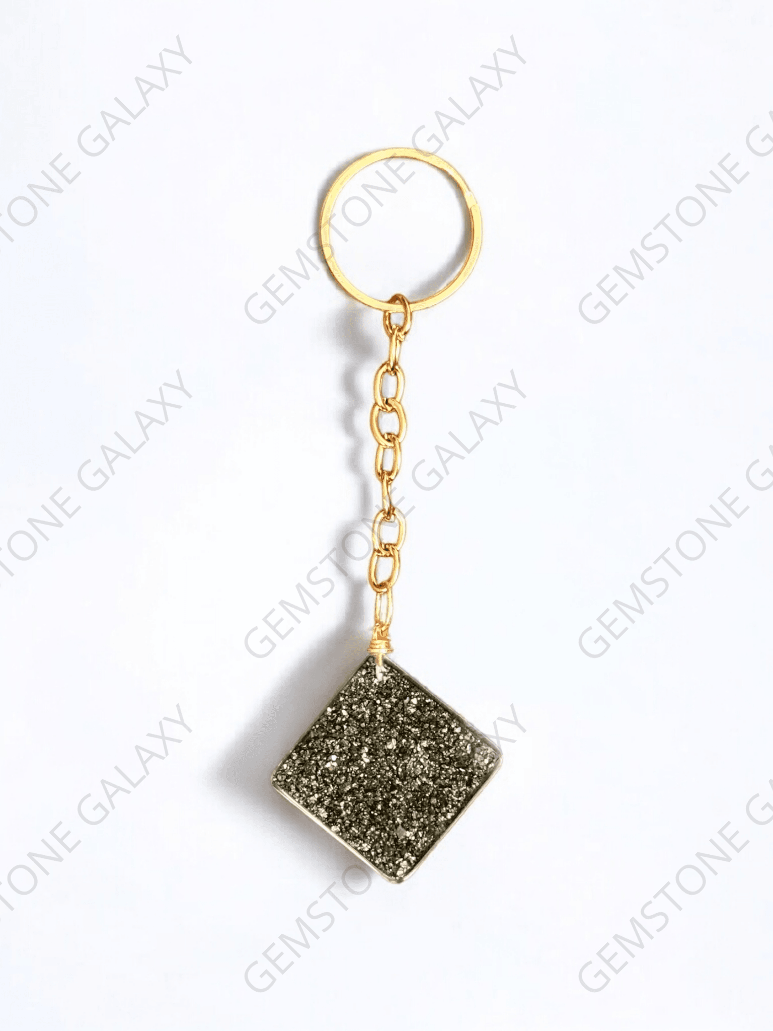 Pyrite Keychain