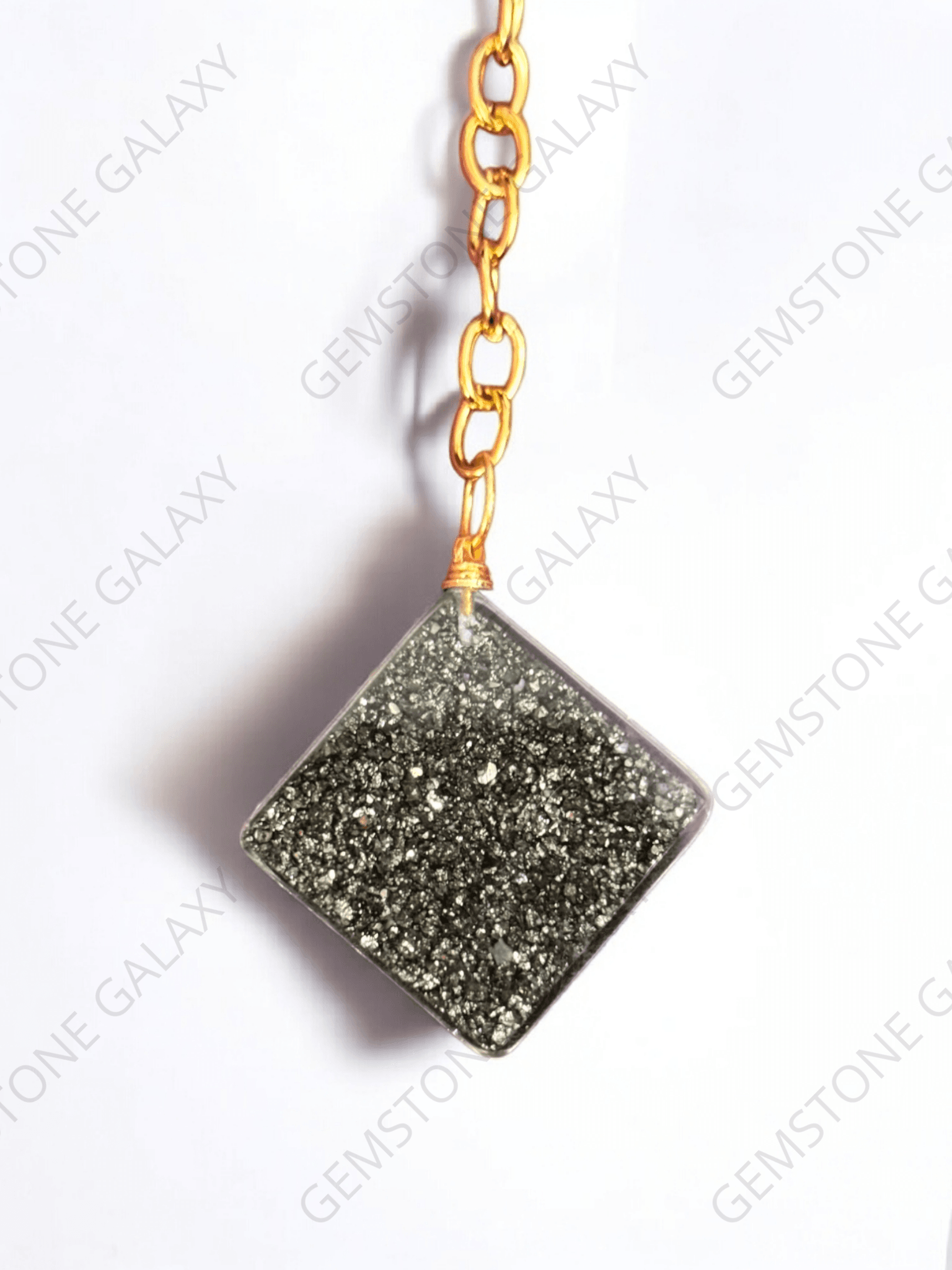 Pyrite Keychain