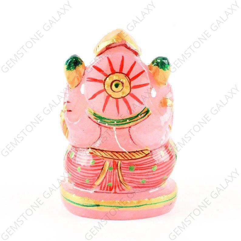 Lord Ganesha - Rose Quartz