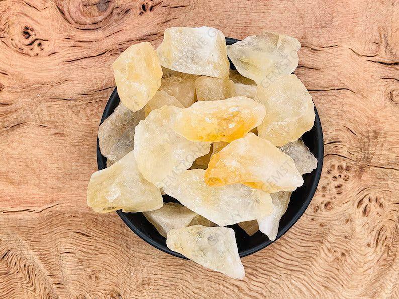 Raw Citrine Stone – Gemstone Galaxy