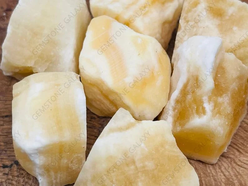 Raw Yellow Calcite Stone