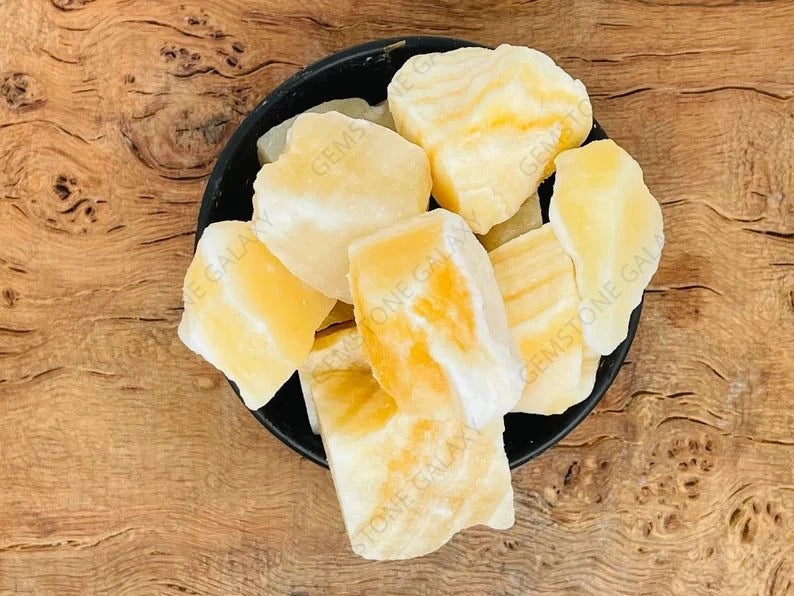 Raw Yellow Calcite Stone
