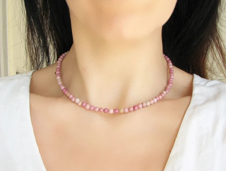 Rhodochrosite Necklace