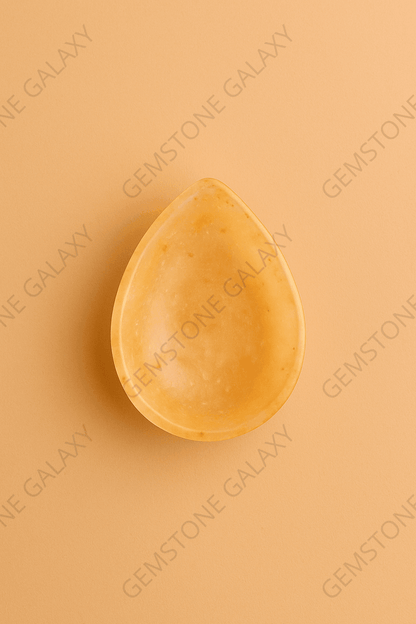 Yellow Aventurine Crystal Diya