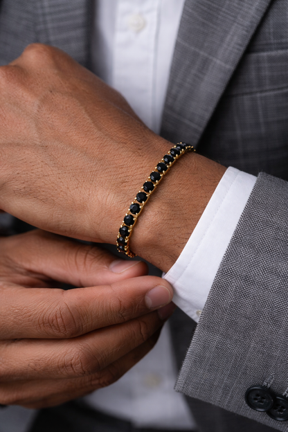 Midnight Luxe Tennis Bracelet