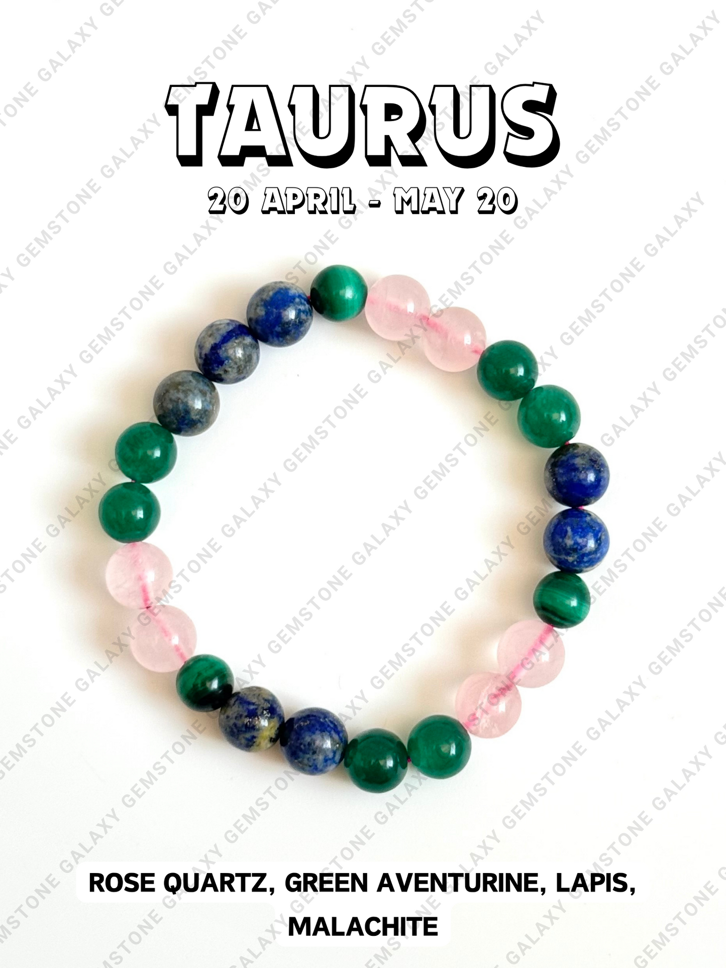 Taurus Zodiac Bracelet (वृषभ राशि)