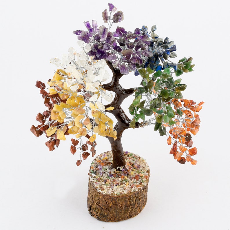 7 Chakra Tree (350 Beads) – Gemstone Galaxy