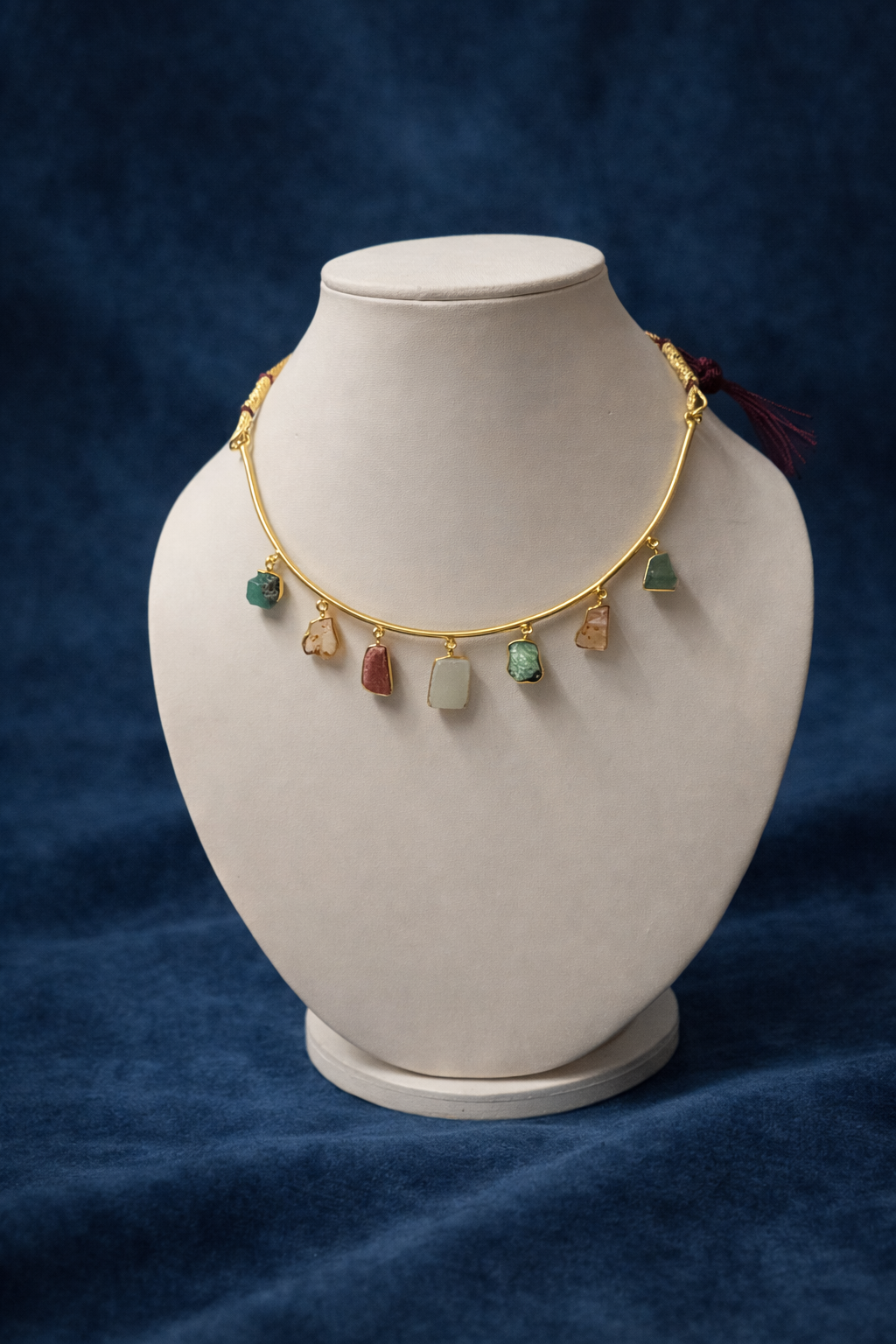 Harmony Mix Stone Necklace & Earring Set