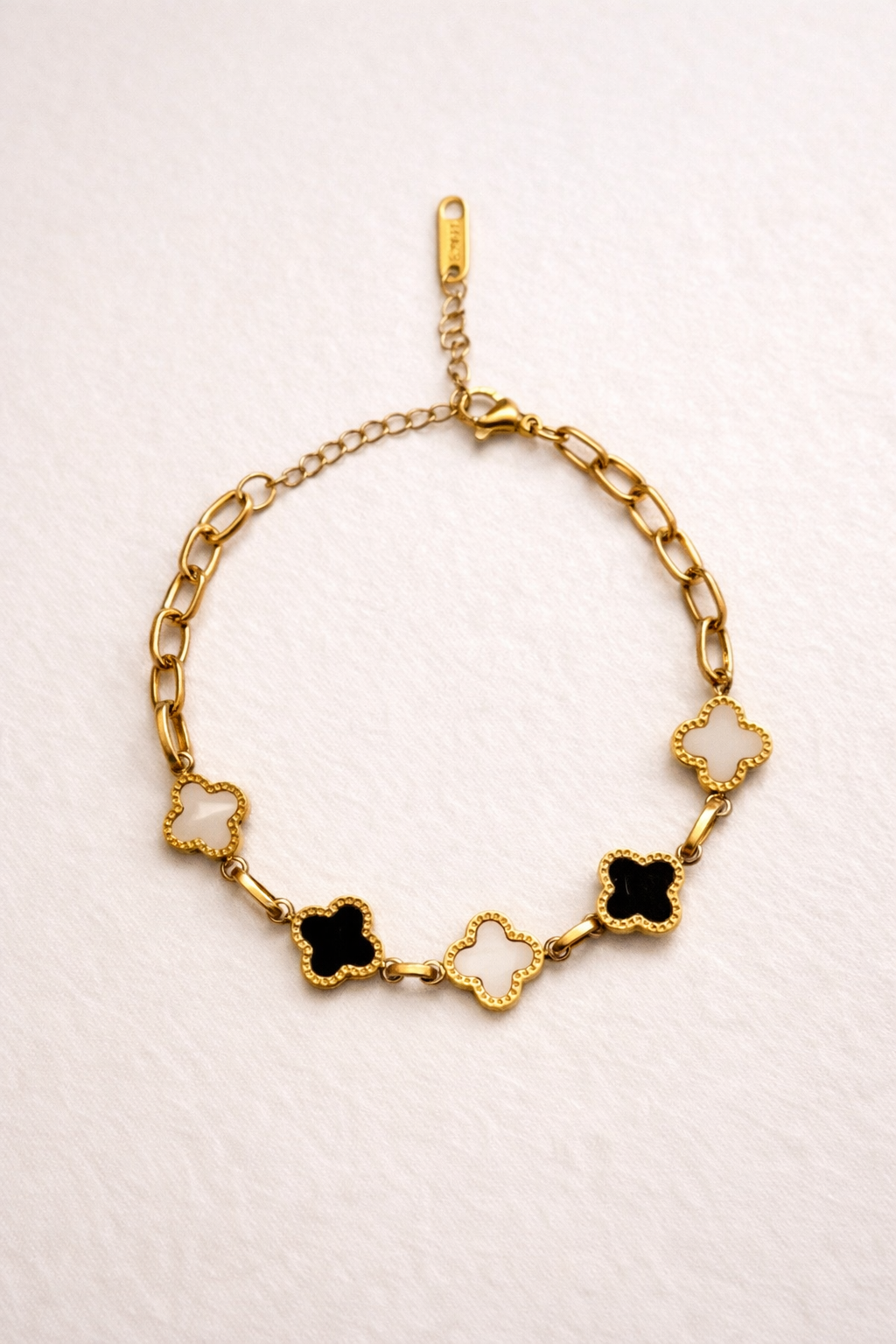 Celestia Clover Charm Bracelet