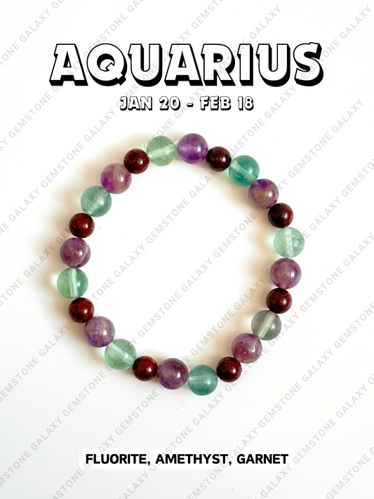 Aquarius Zodiac Bracelet (कुम्भ राशि)