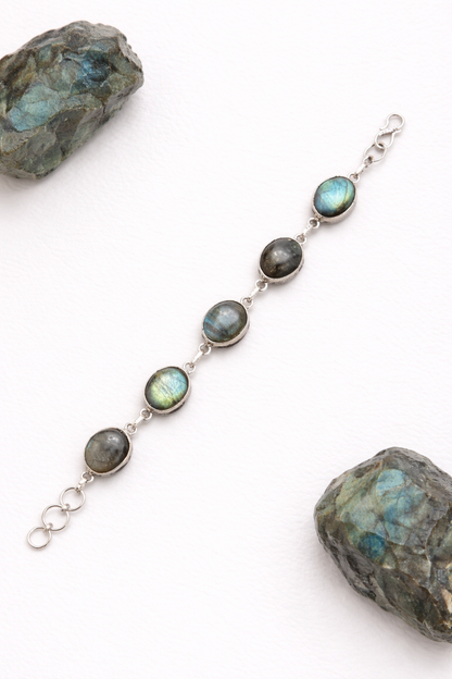 Labradorite Adjustable Bracelet