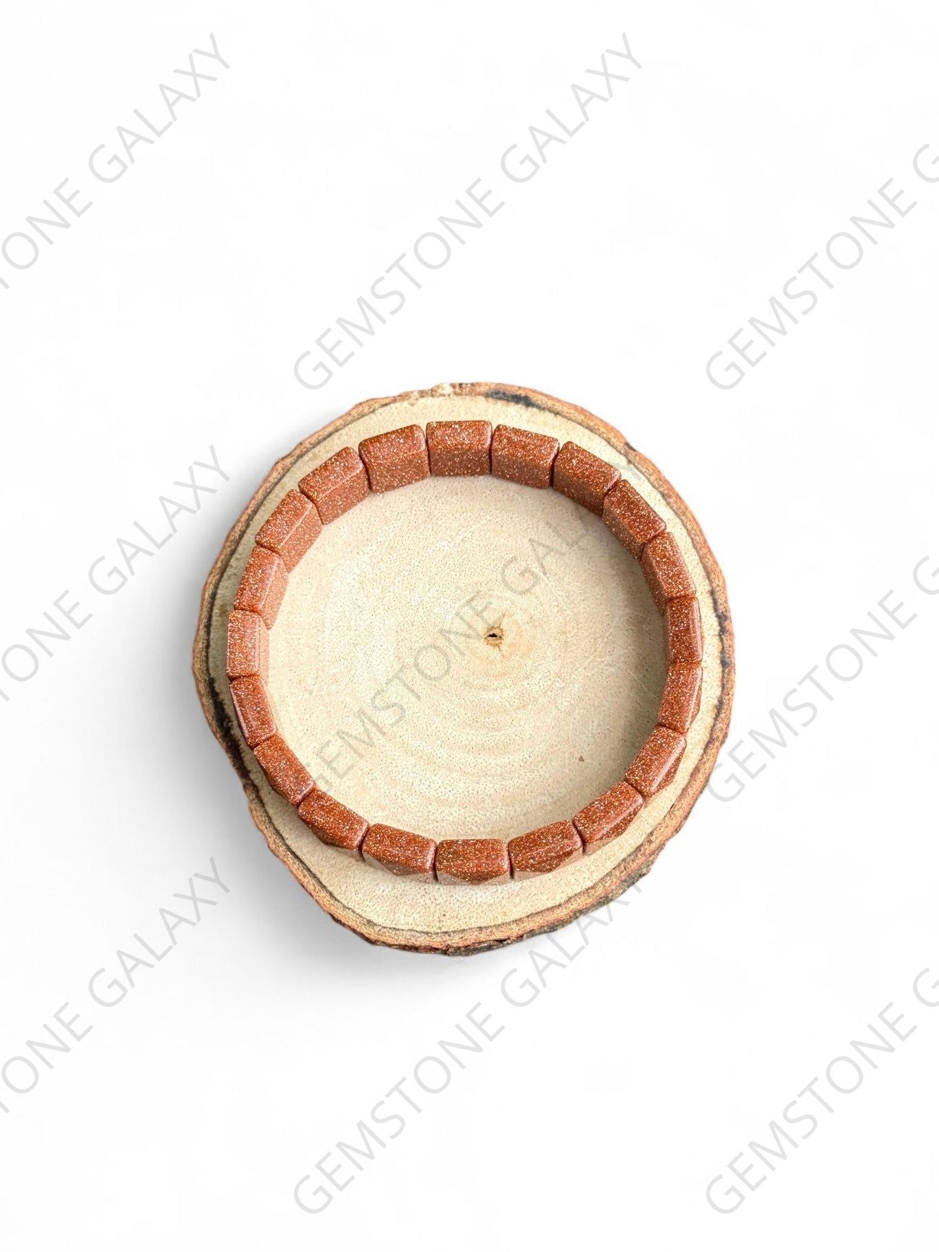 Sunstone Square Cut Bracelet