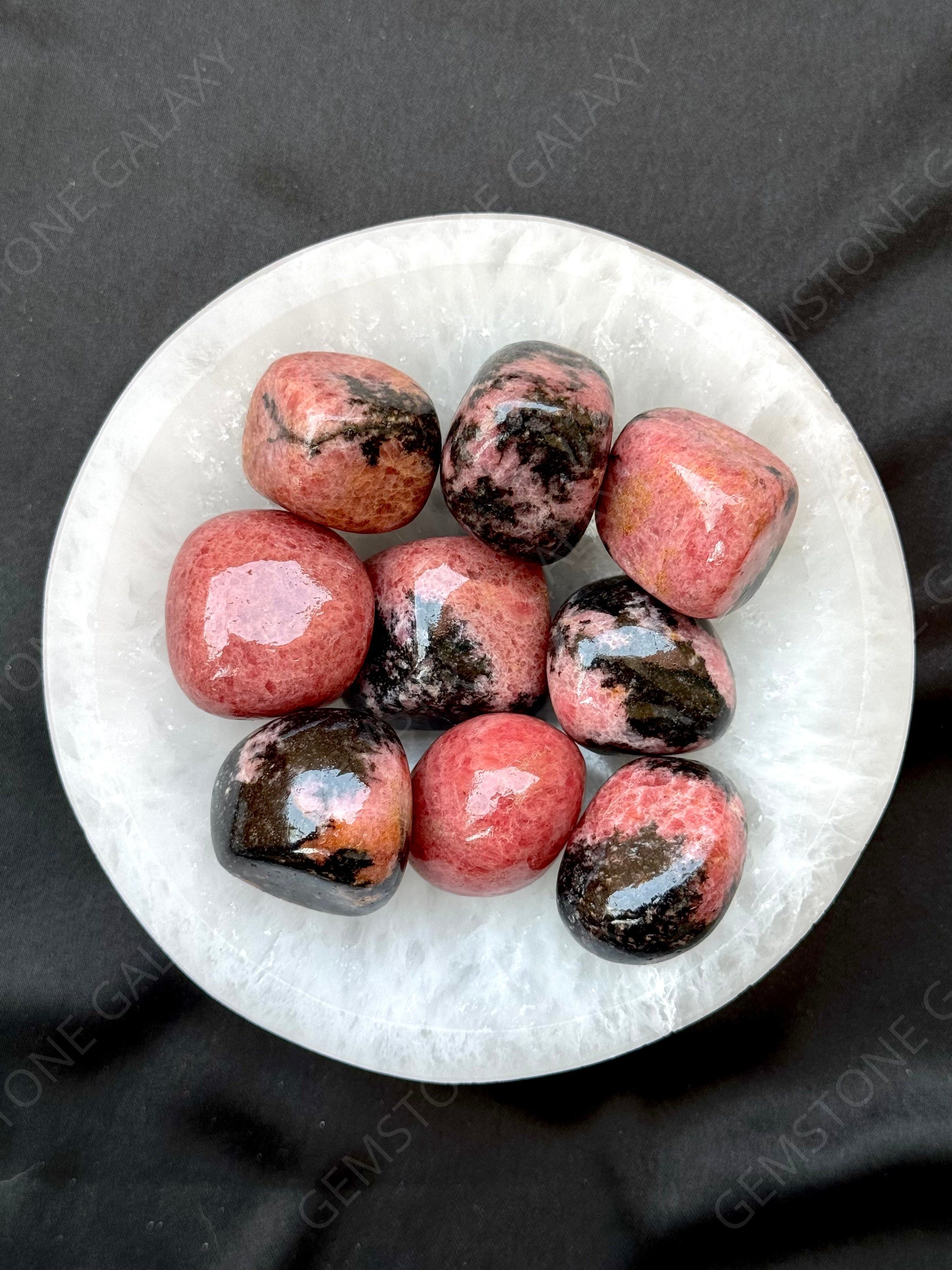 Rhodonite Tumble – Gemstone Galaxy