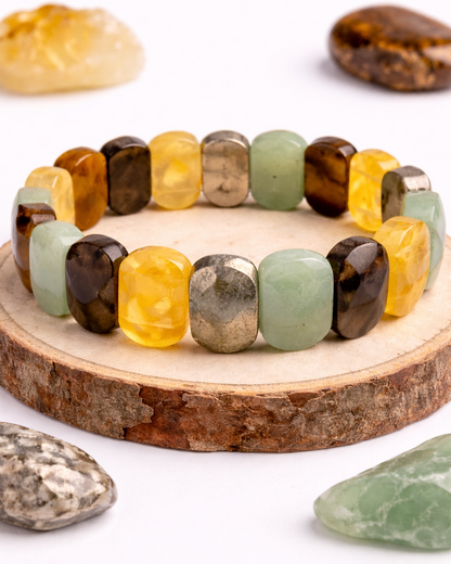 Money Magnet Oval Cut Bracelet