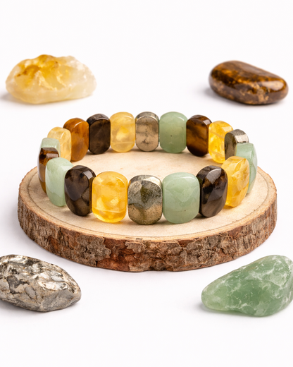Money Magnet Oval Cut Bracelet