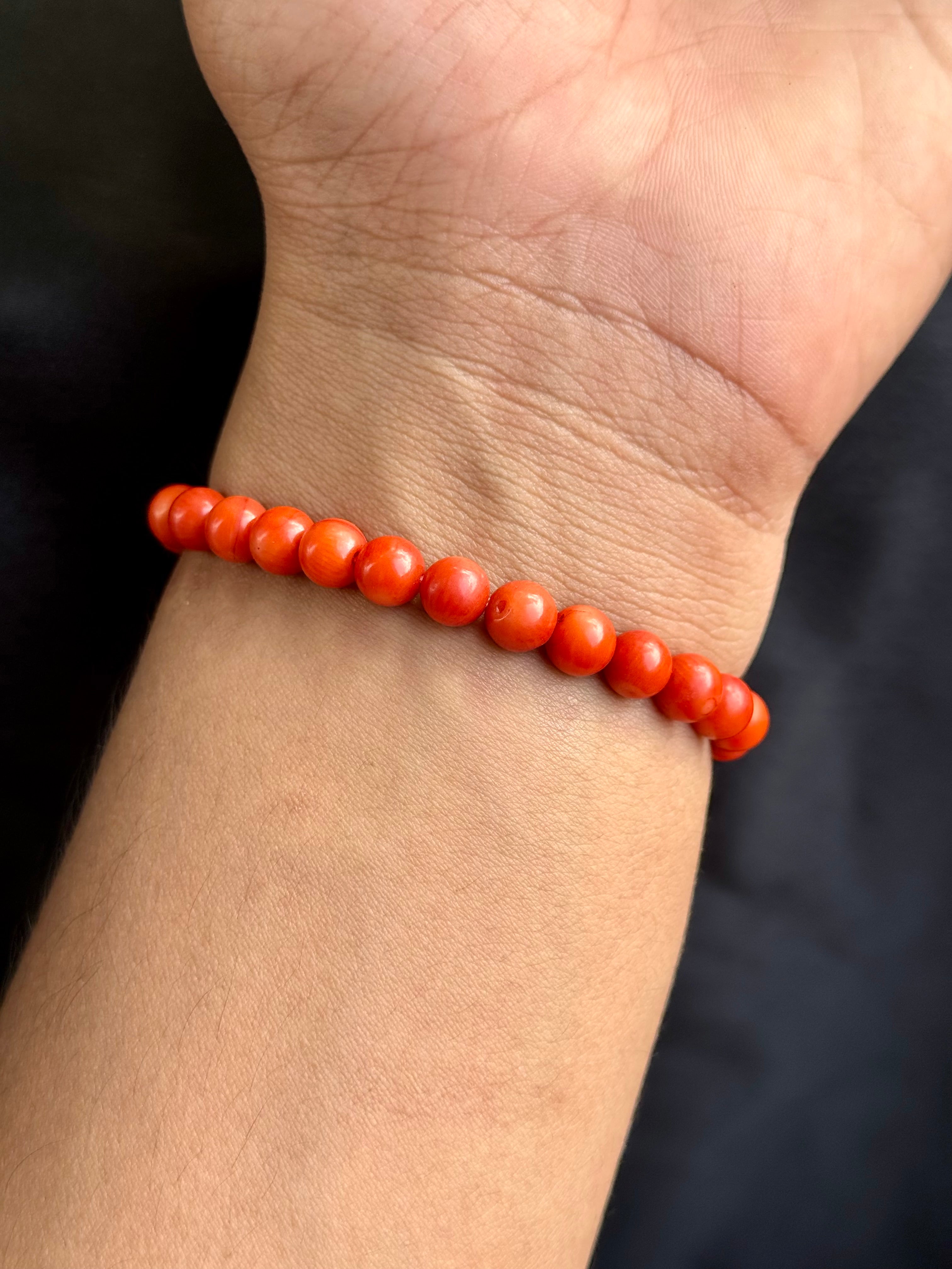 Red Coral Bracelet