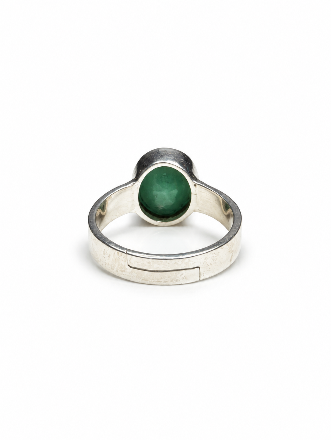 Emerald Adjustable Ring