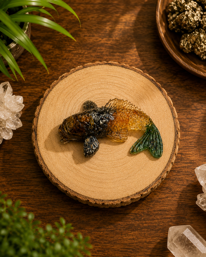 Dhan Yog Fish (Natural Crystal Fish for Wealth & Prosperity)