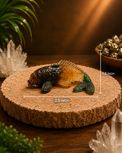Dhan Yog Fish (Natural Crystal Fish for Wealth & Prosperity)