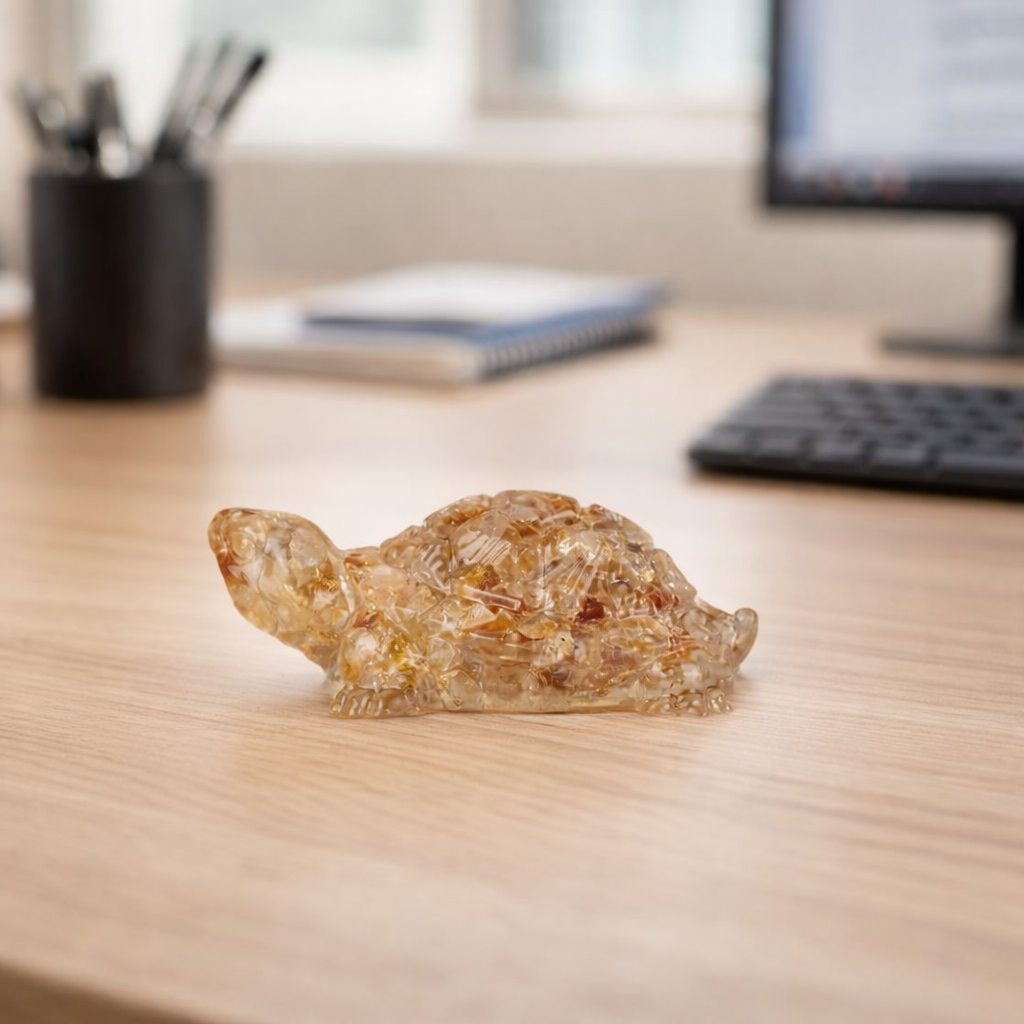 Vastu Citrine Tortoise (Kachhua)