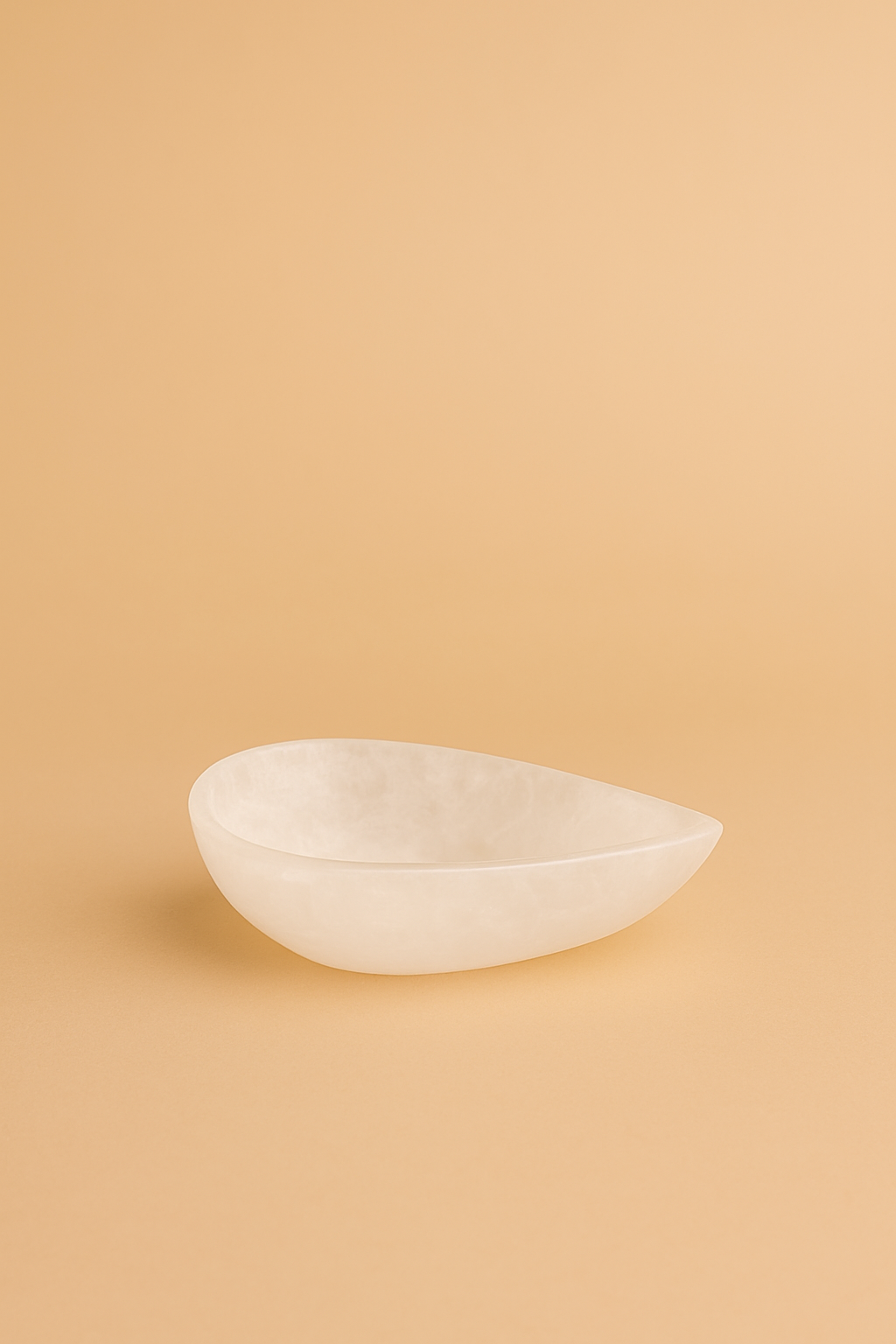 Clear Quartz Diya