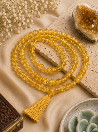 Citrine Mala
