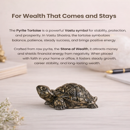 Vastu Pyrite Tortoise (Kachhua)