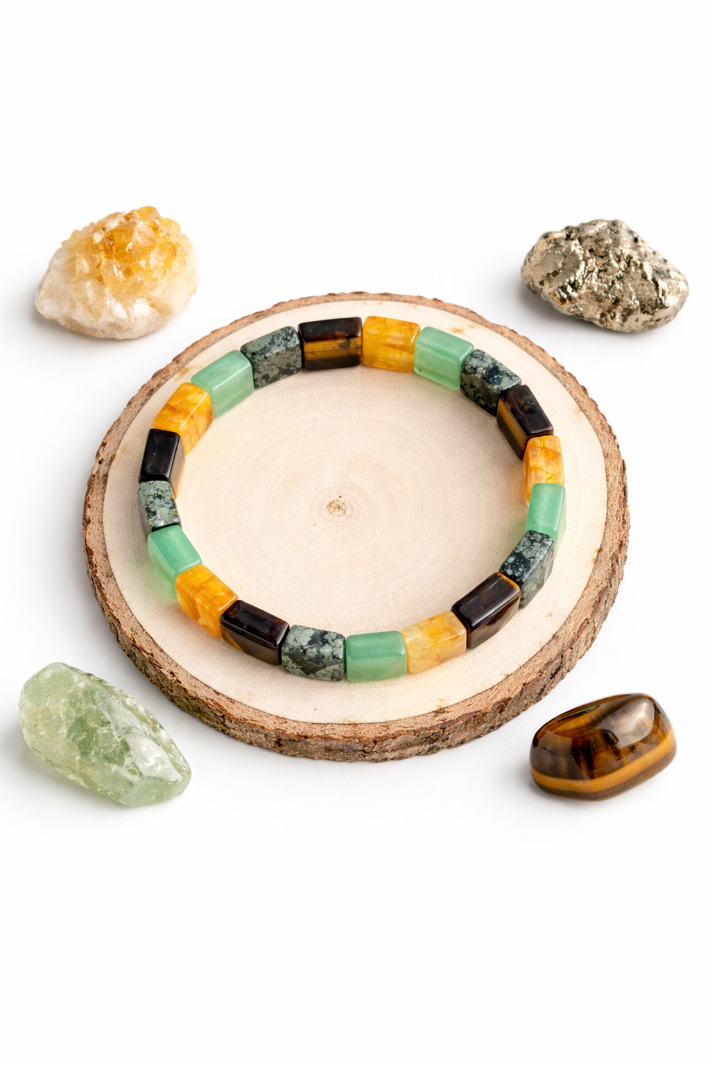 Money Magnet Square Cut Bracelet