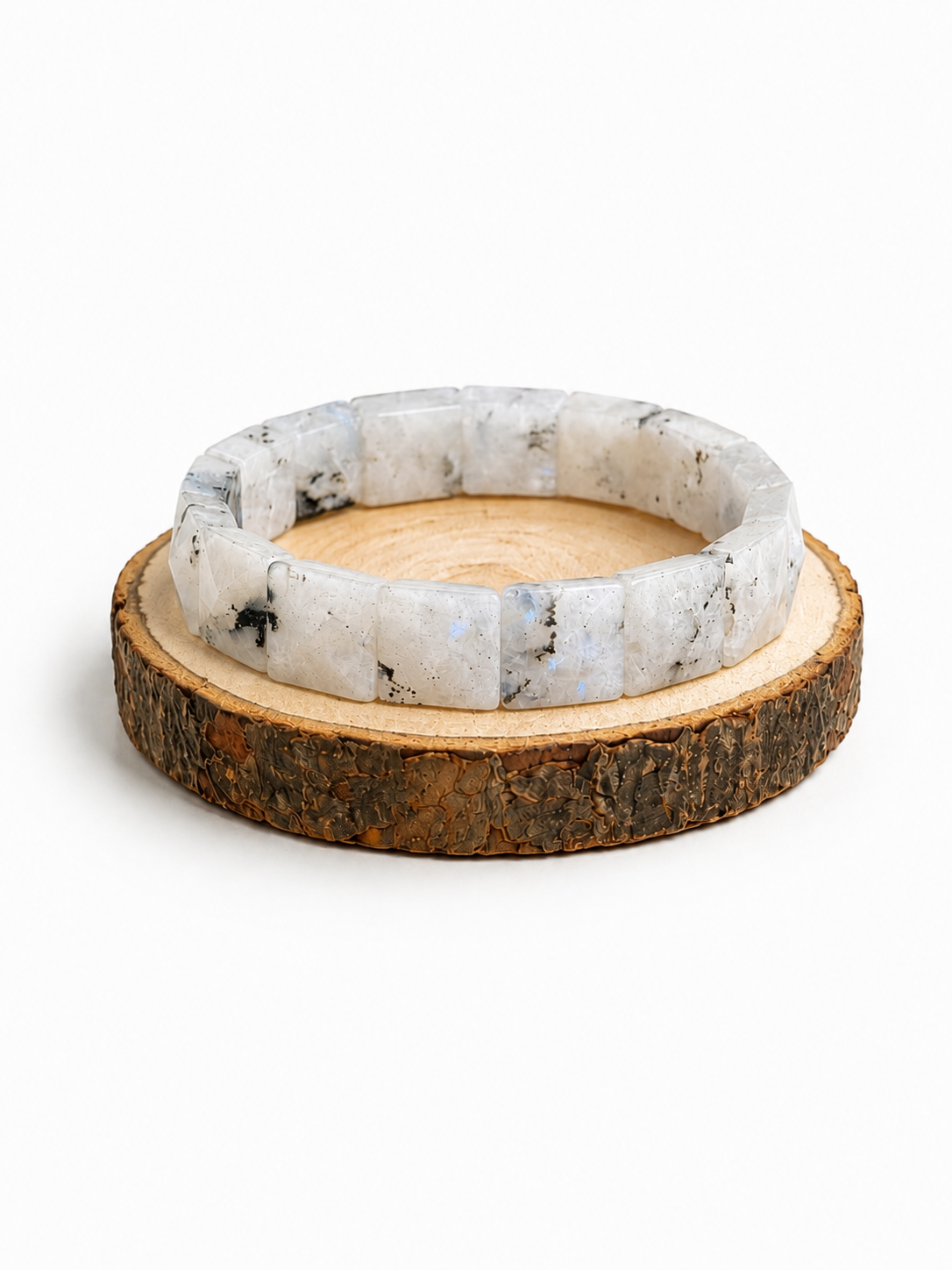 Moonstone Square Cut Bracelet