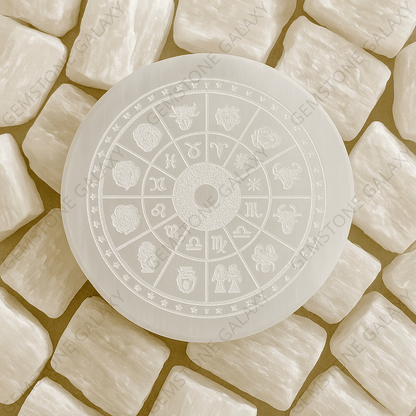 Crystals Charging Selenite Plate